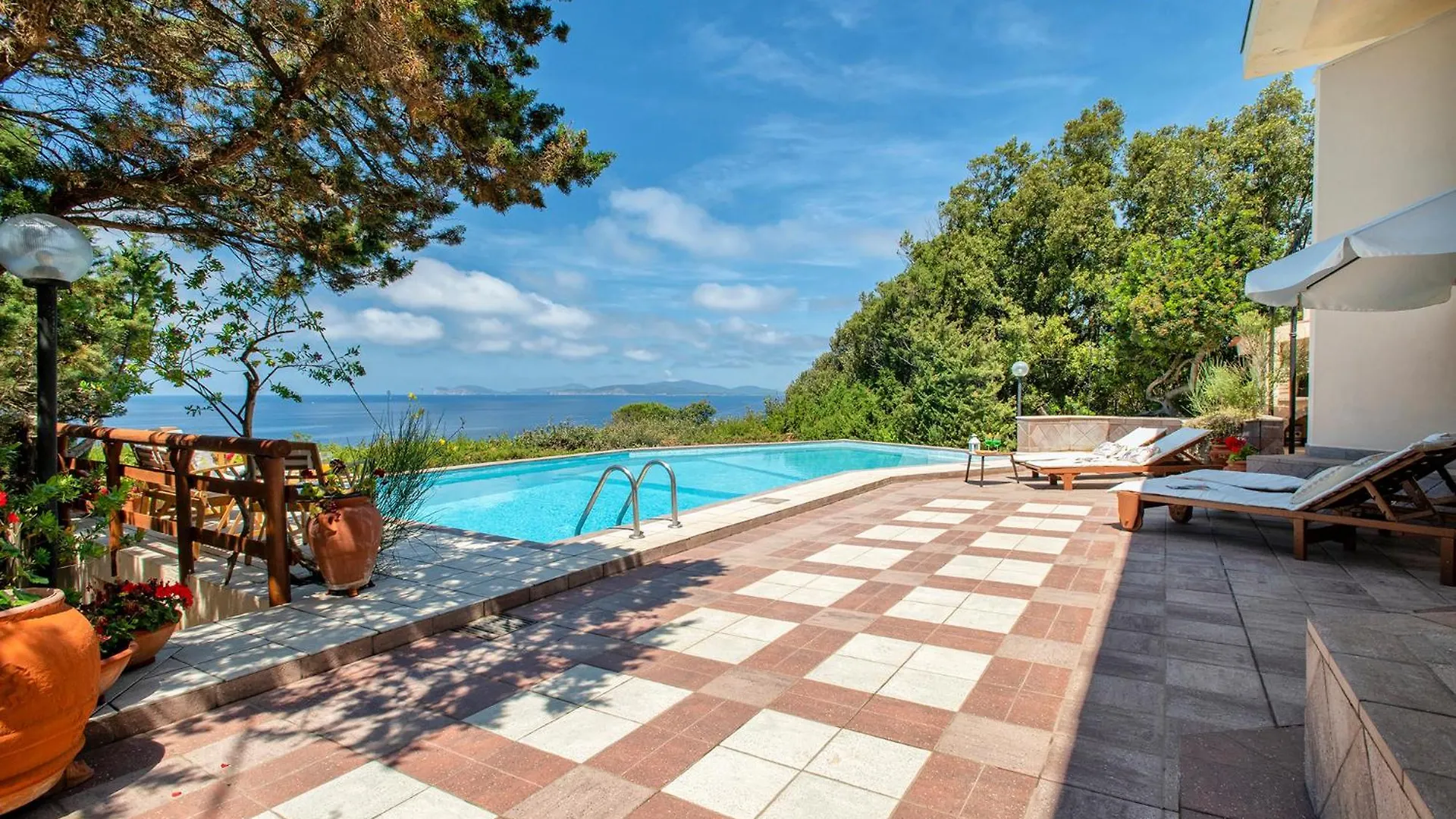 Villa Joie De Vivre Vista Mare Con Piscina A Sfioro Per 6 Persone Alghero 0*,